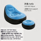 Kursi sofa tiup + pompa kaki